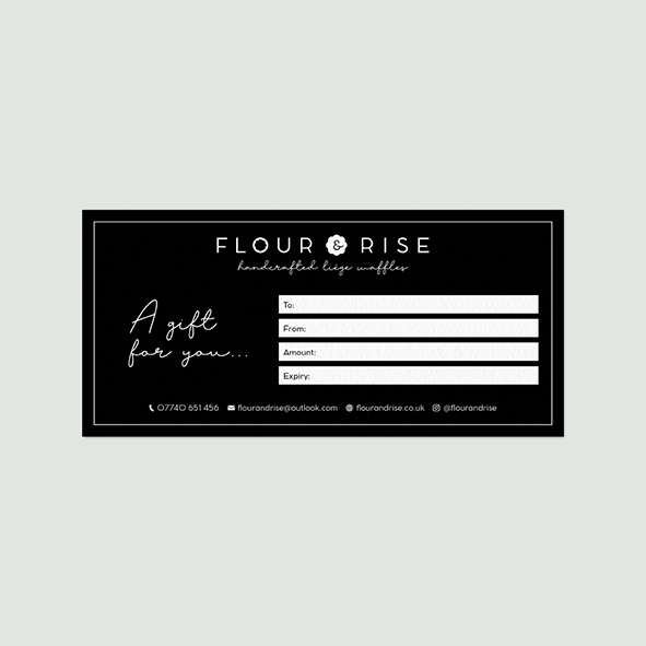 FLour and rise gift certificate